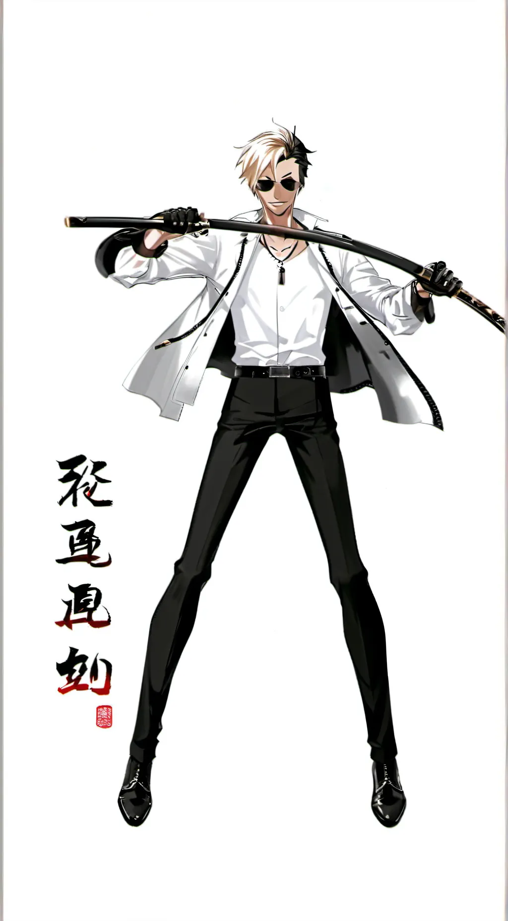 ai character: Zen background