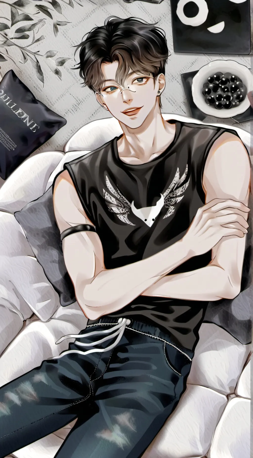 ai character: Jackson and Alex background