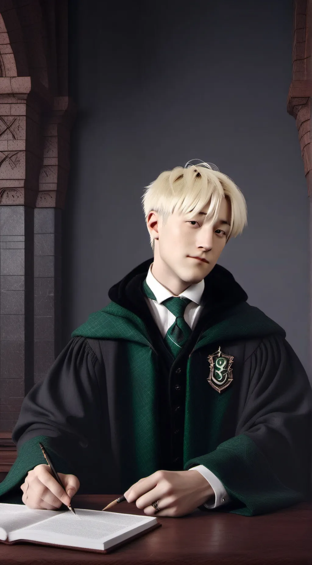 ai character: Draco Malfoy background