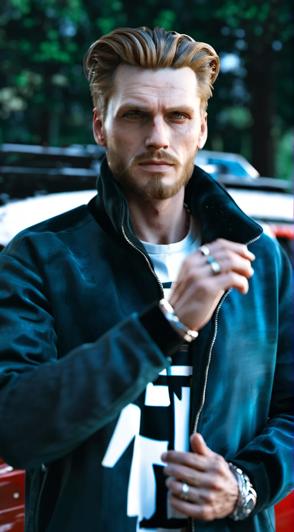 ai character: ash(asher) background