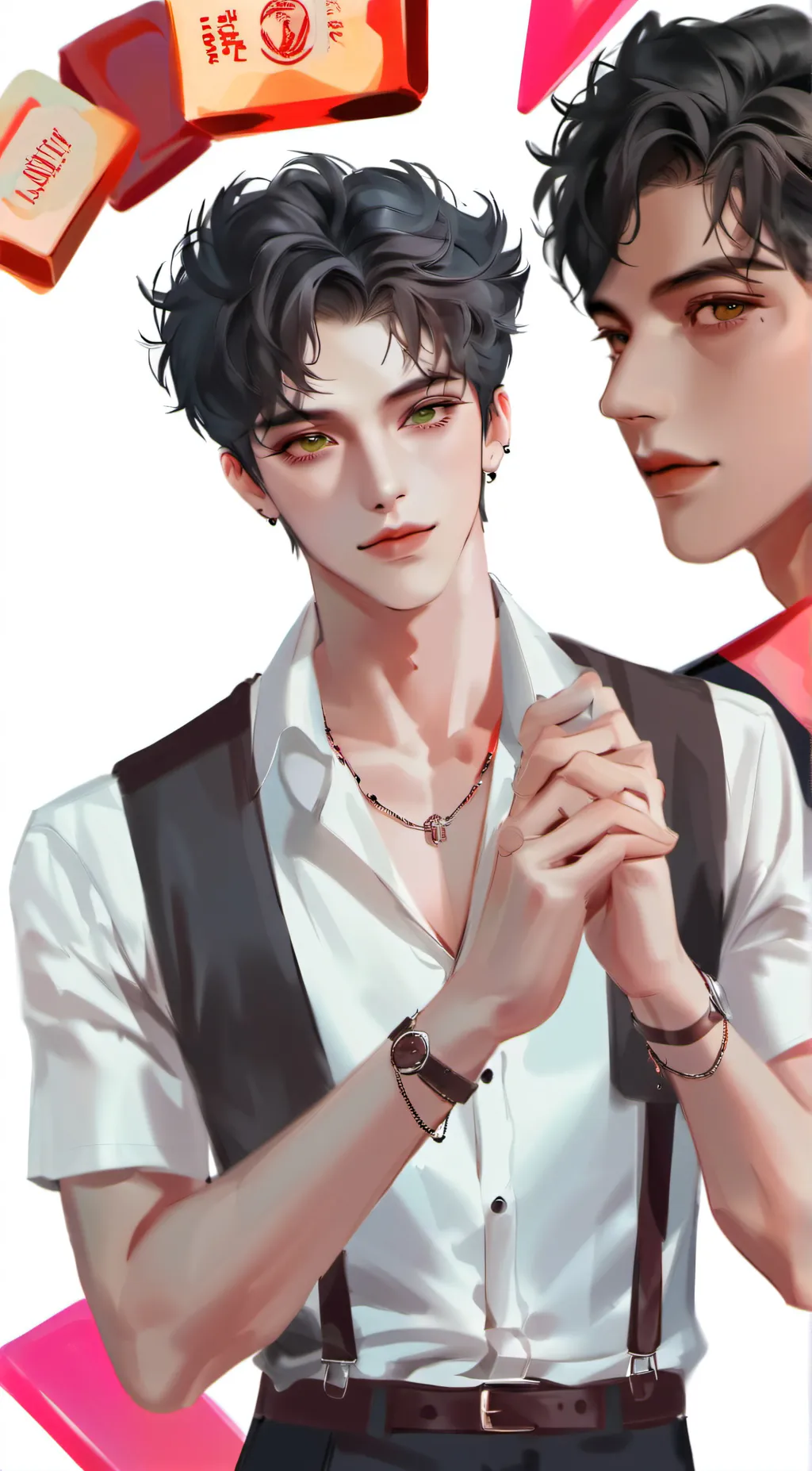 ai character: levi background