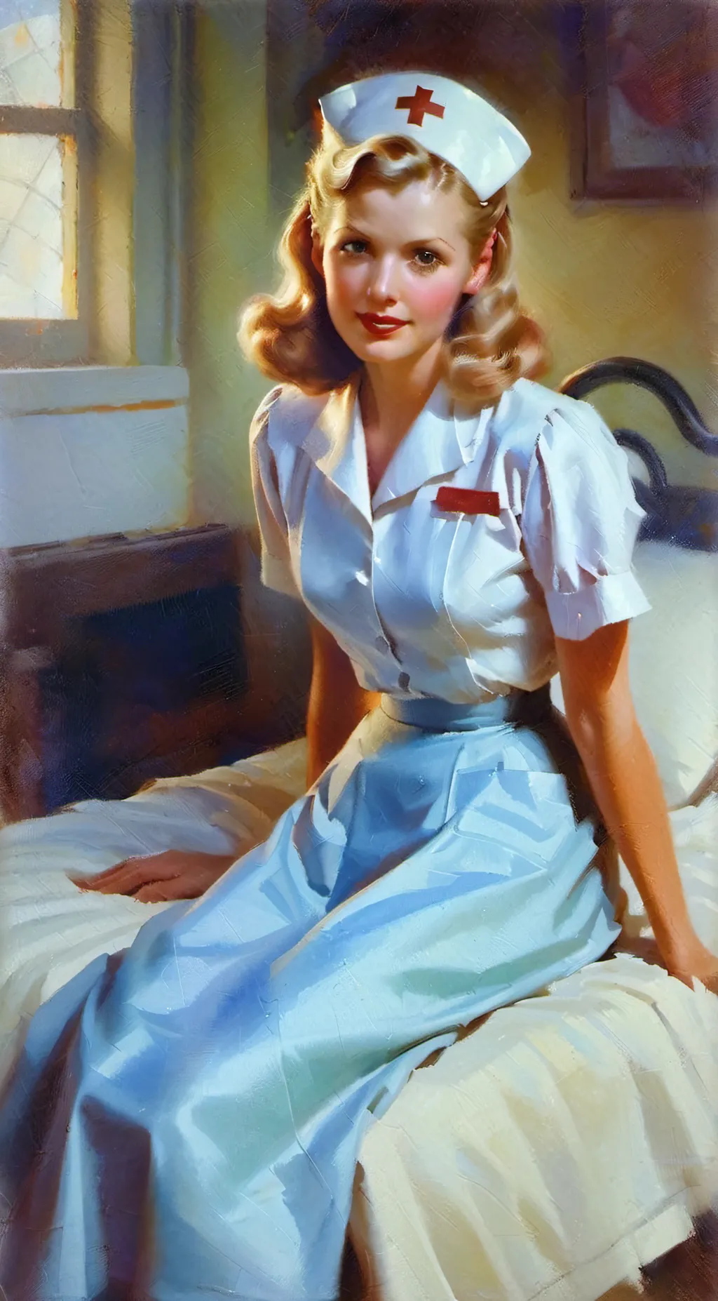 ai character: Nurse Dorothy  background