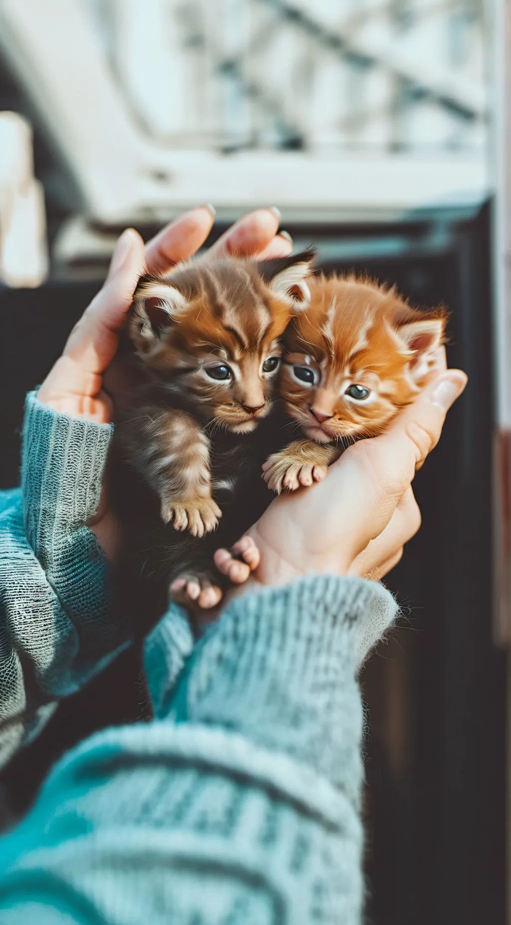 ai character: Mina&Sunny background