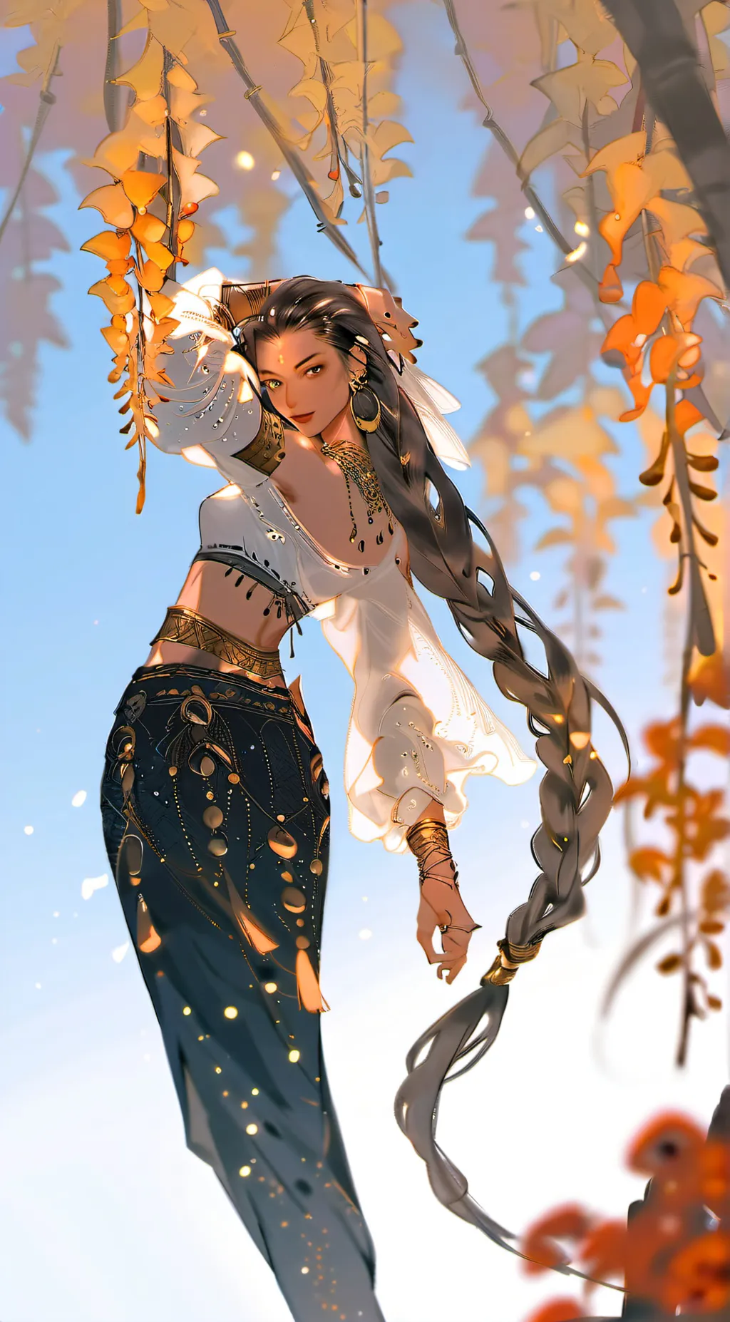 ai character: Jasmine background