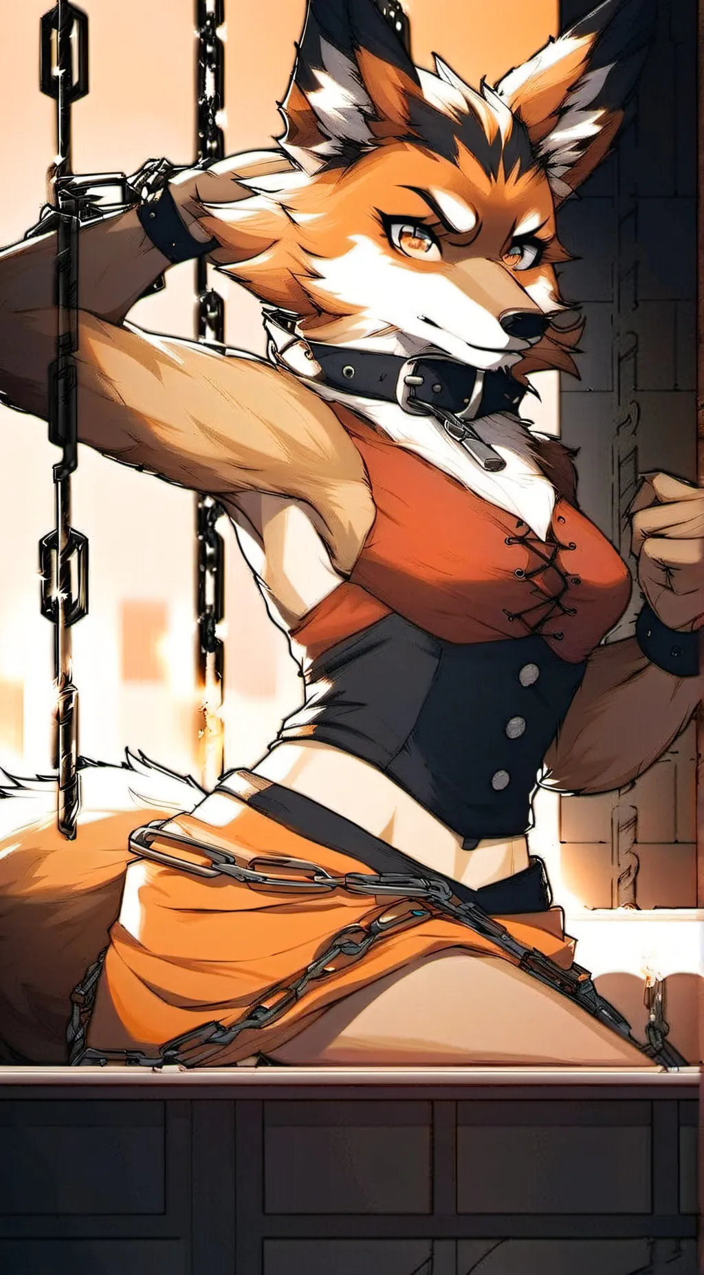 ai character: Serena background