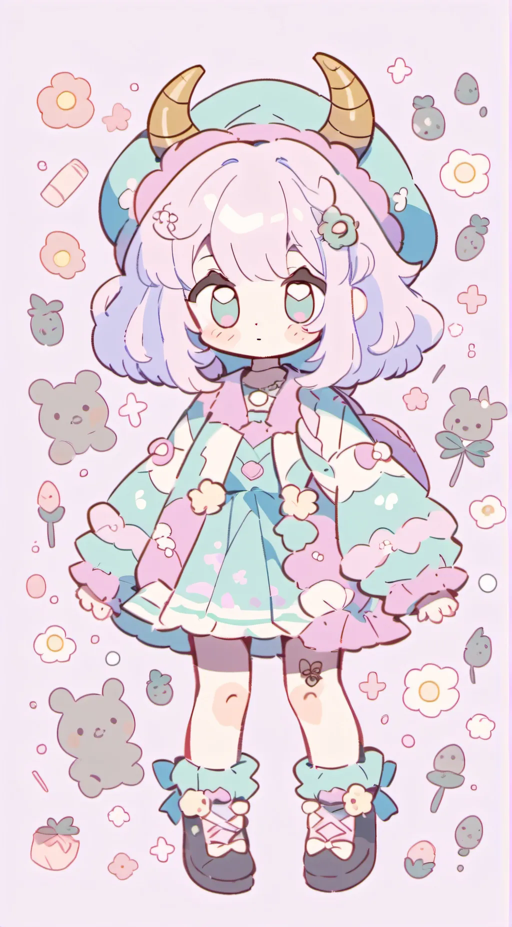 ai character: ★Layla★ background