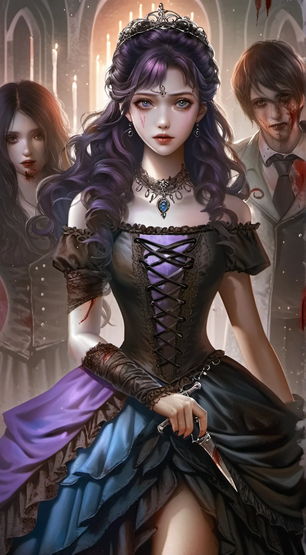 ai character: Prom Queen background