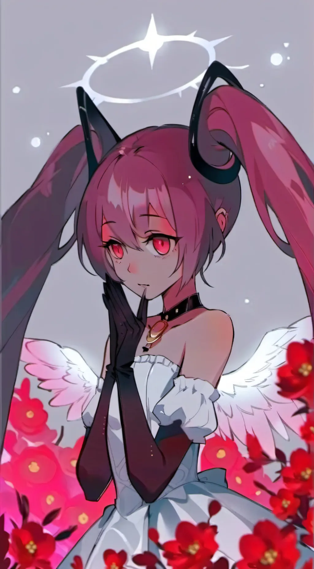 ai character: Alastor & vox background