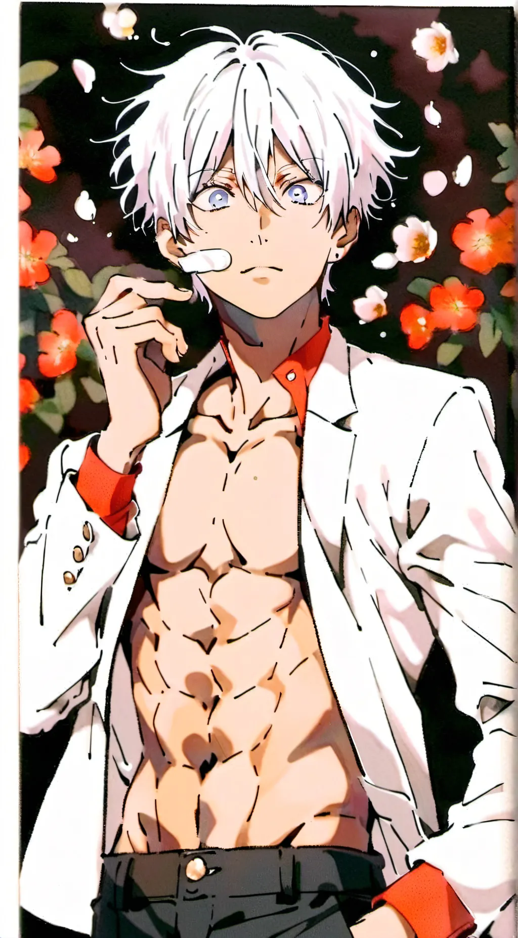 ai character: Satoru Gojo background