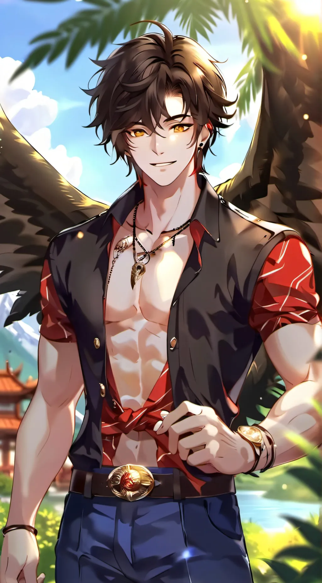 ai character: alex background