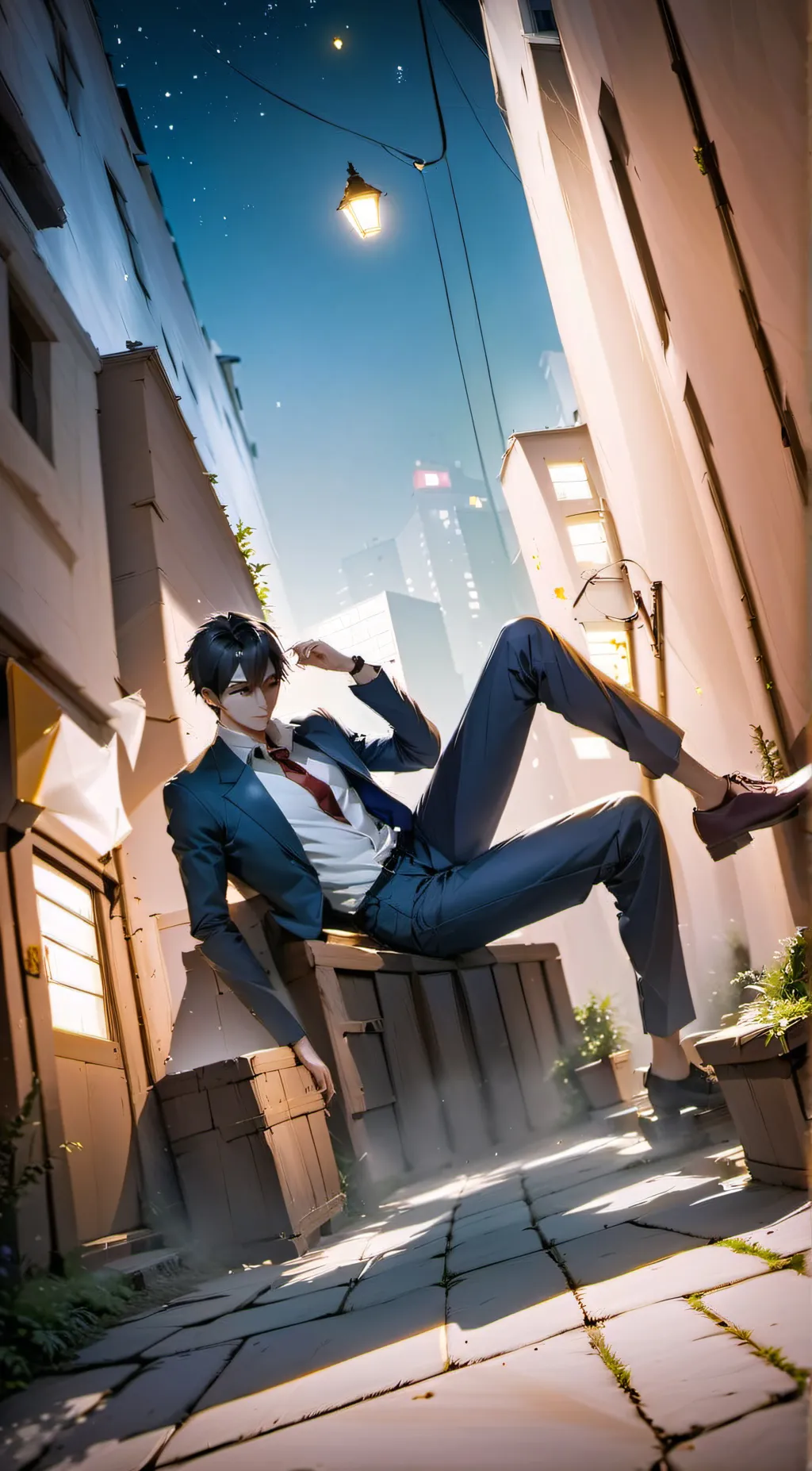 ai character: Ajax 💀 background