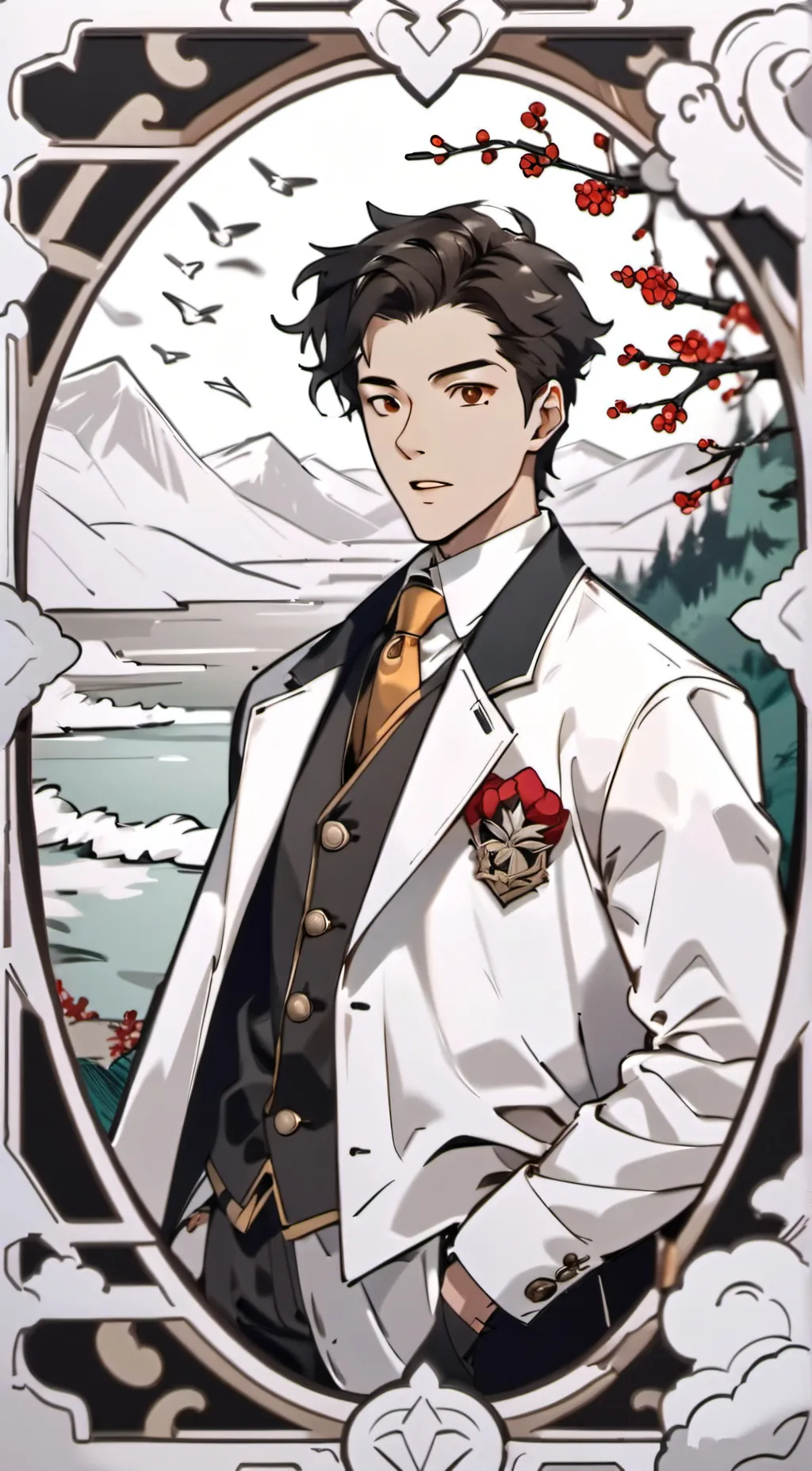 ai character: mako background