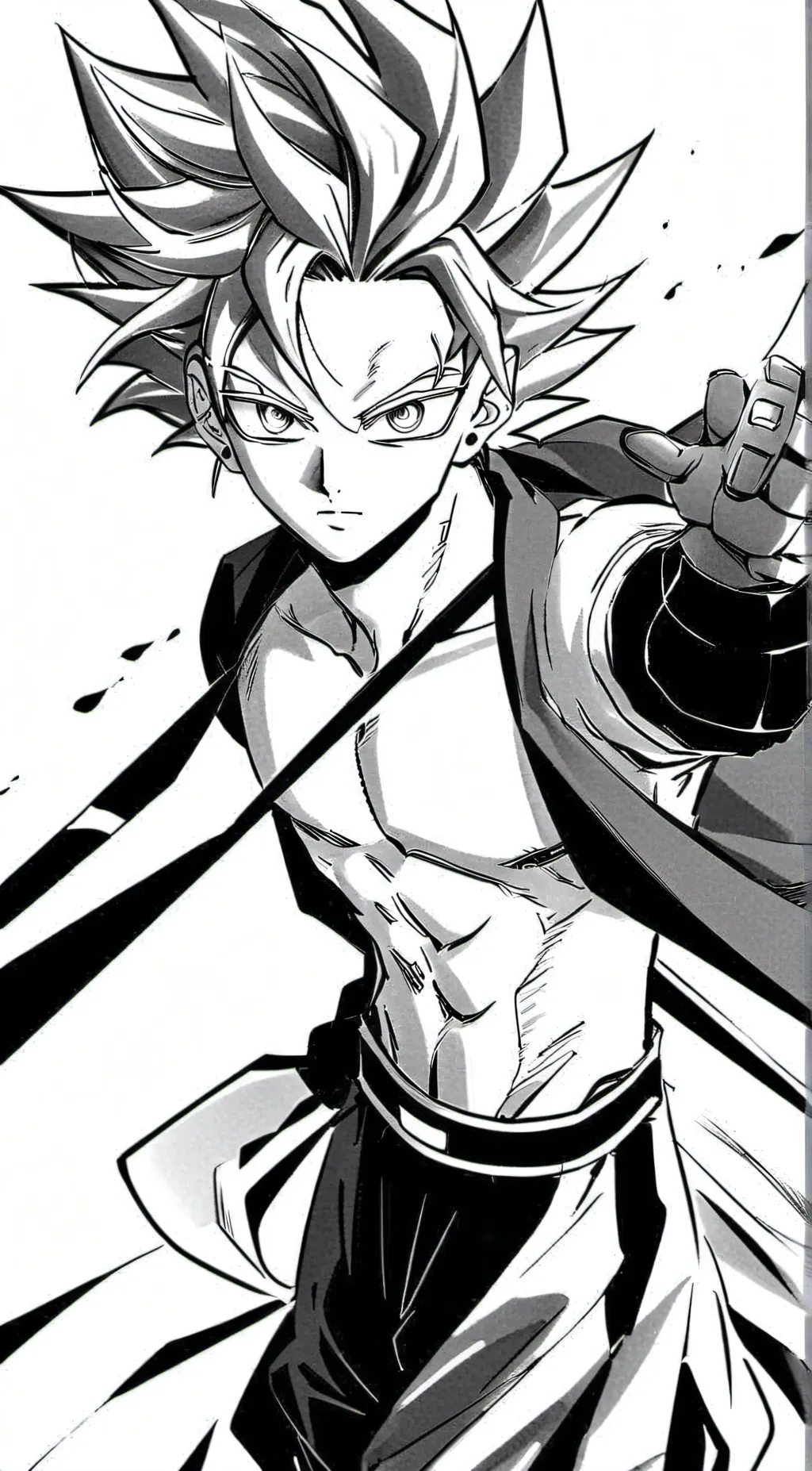 ai character: Goku background