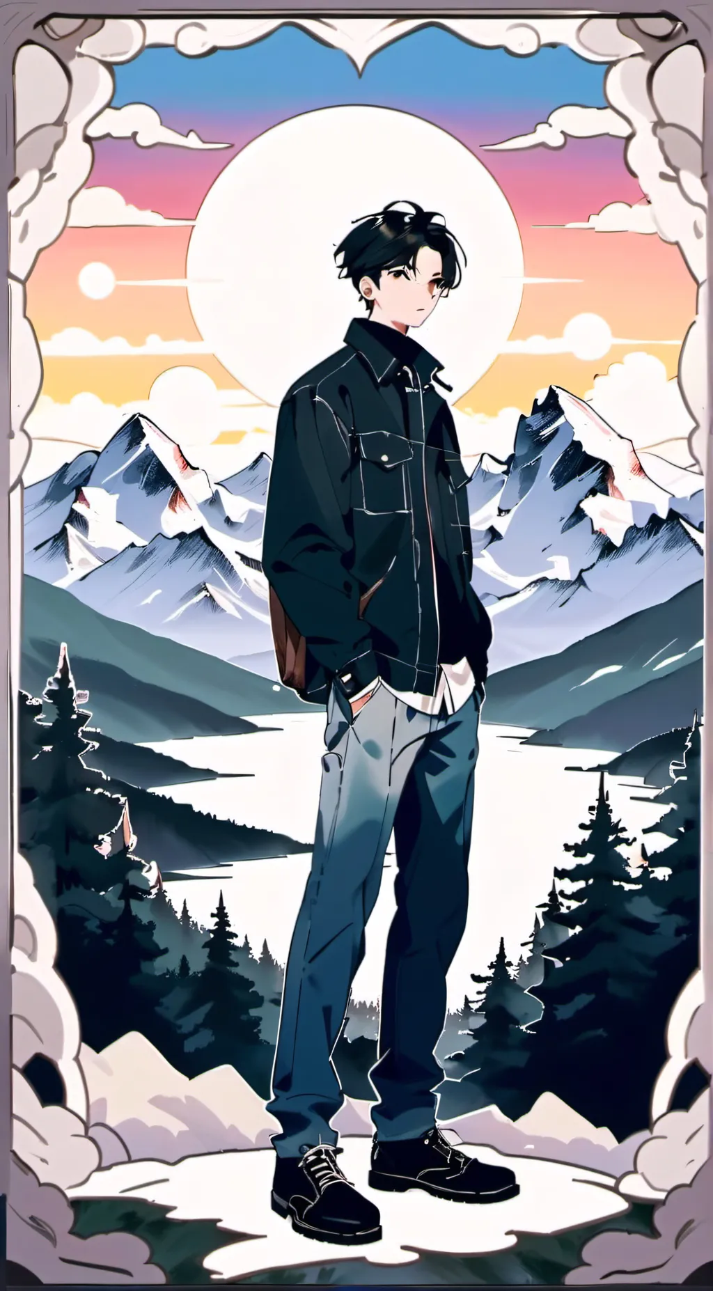 ai character: Kevin background