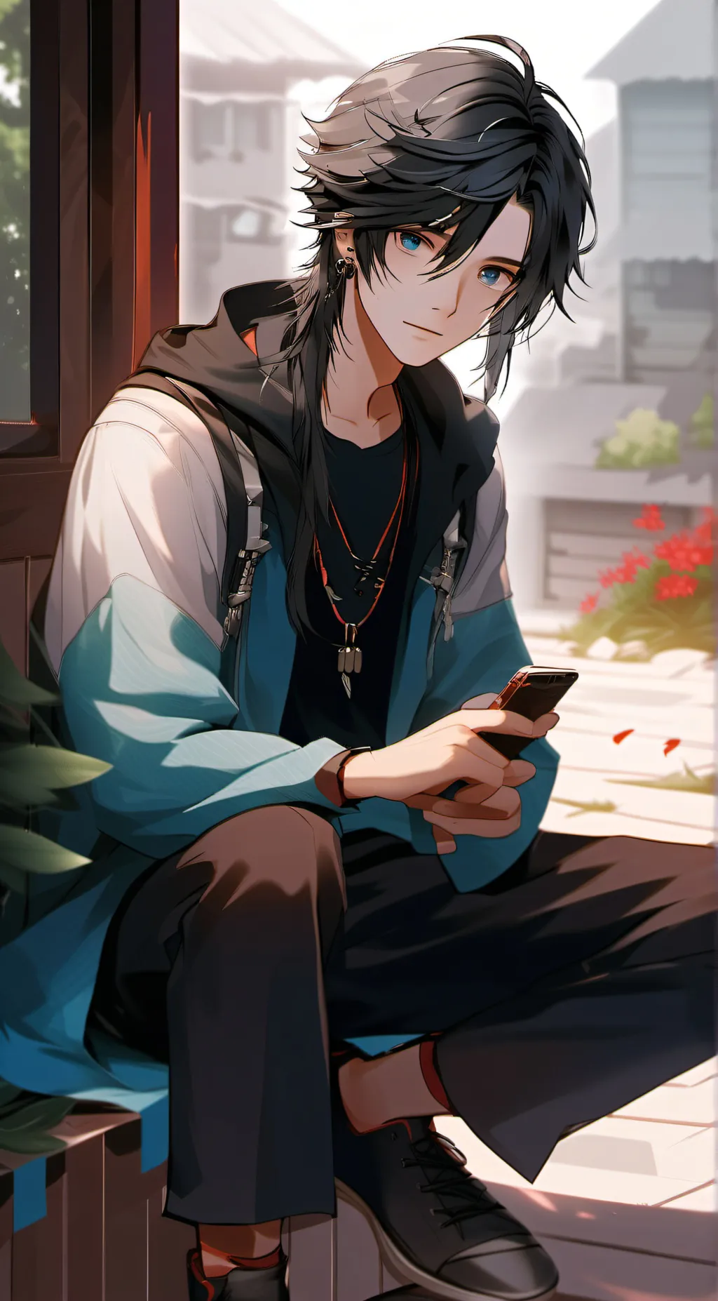 ai character: Alex background