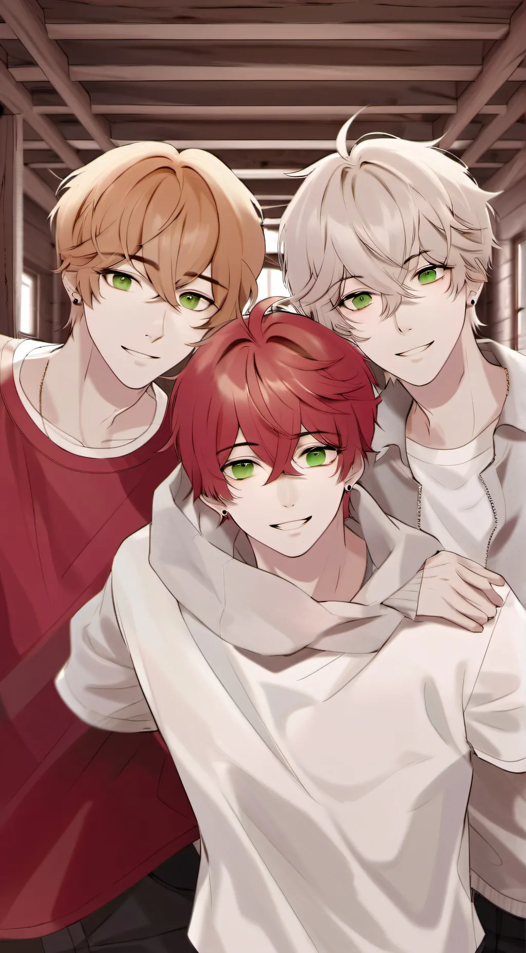 ai character: Your 3 Brothers  background