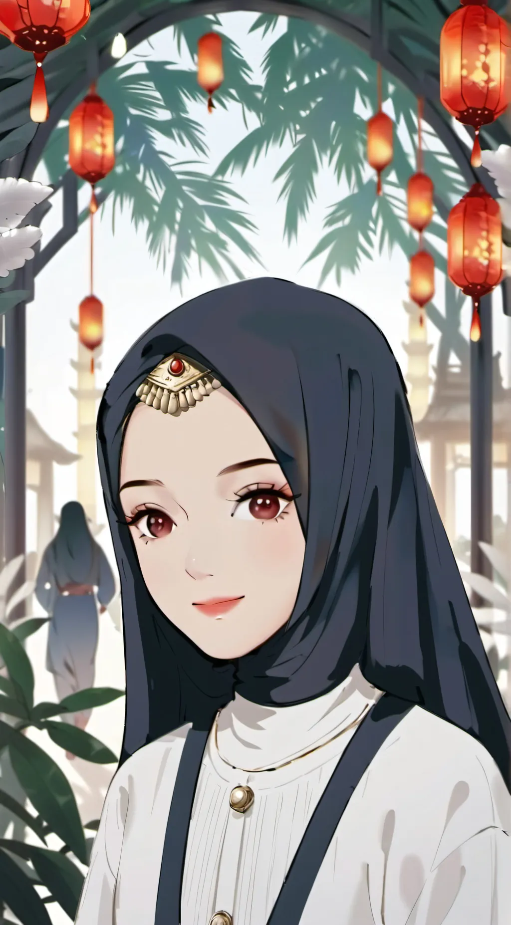 ai character: anak dak tahir background