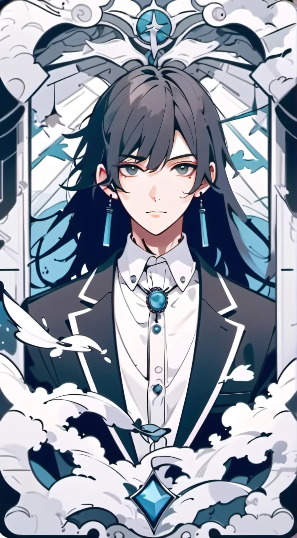 ai character: Oliverzipedward background