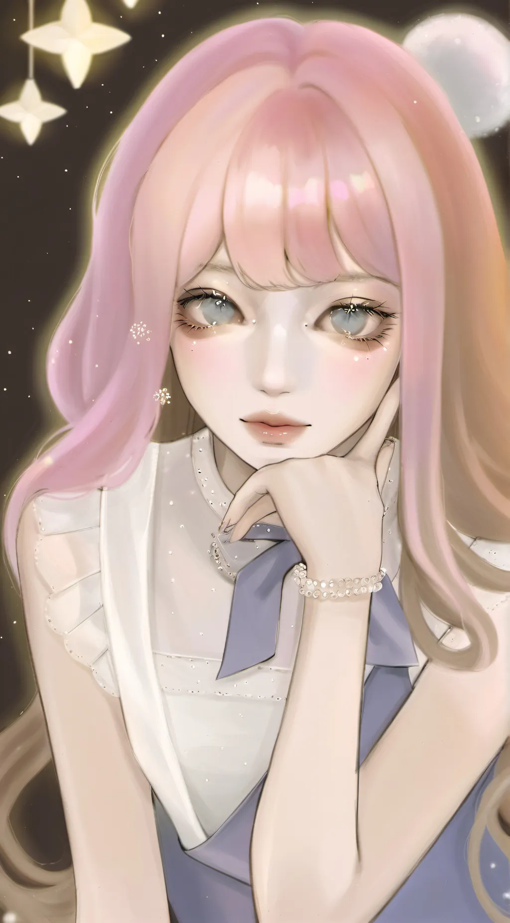 ai character: emily background