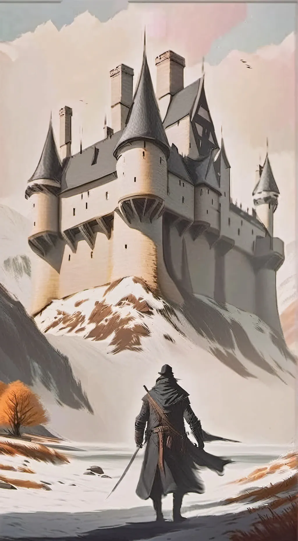 ai character: Hogwarts  background