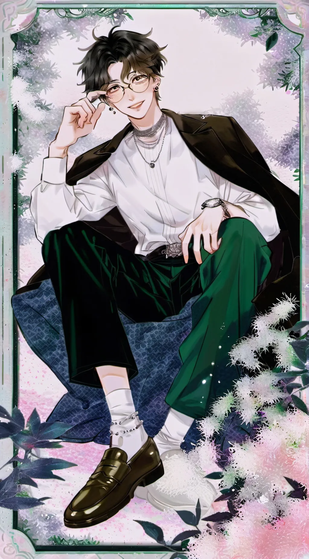 ai character: deku background