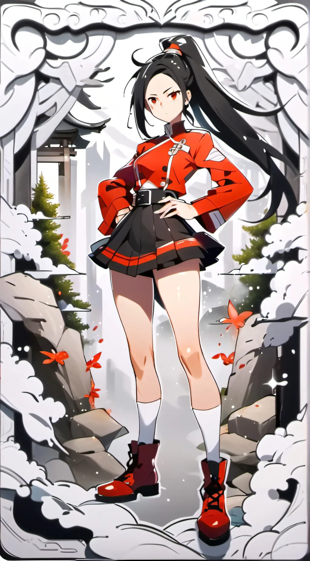 ai character: OVERHAUL  background