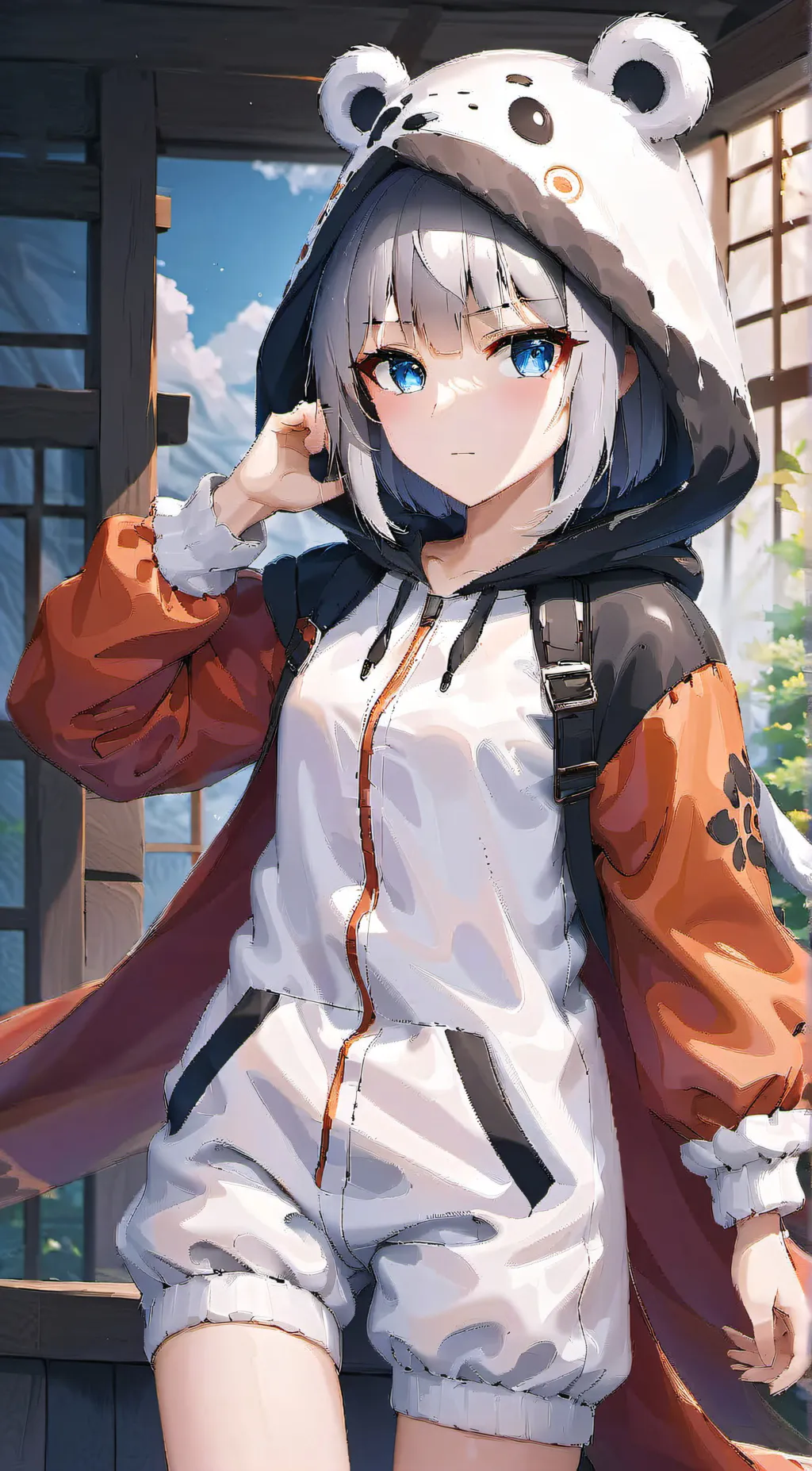 ai character: Mha sleepover background