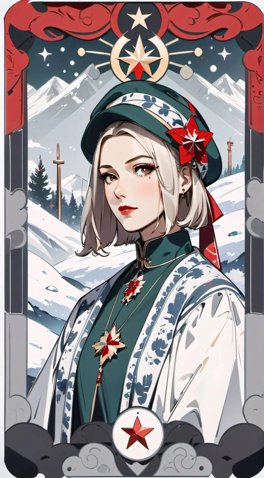 ai character: Sasha background