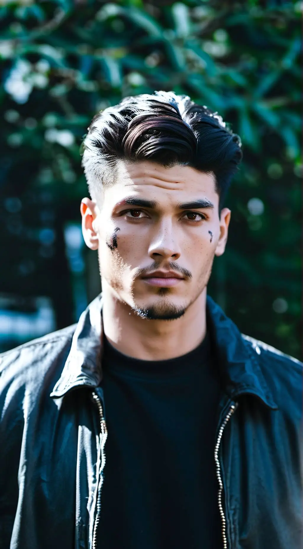 ai character: Miguel Delgado background