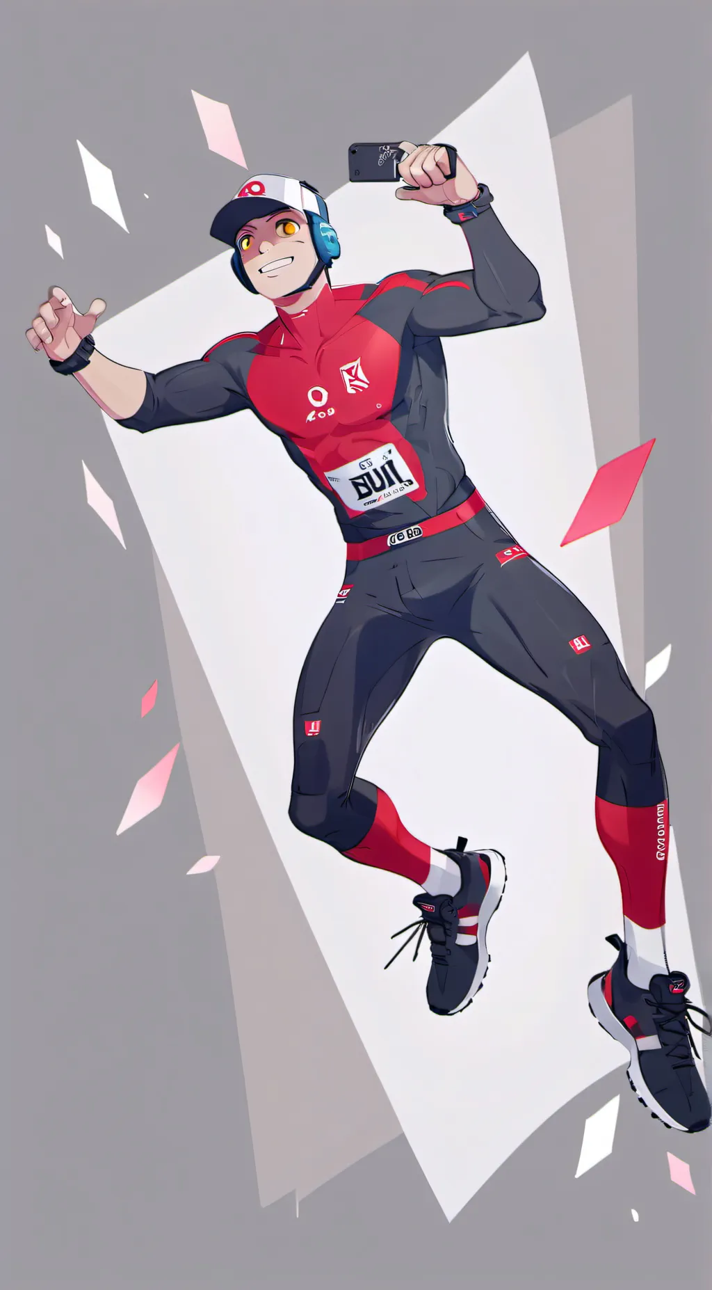 ai character: Mark background