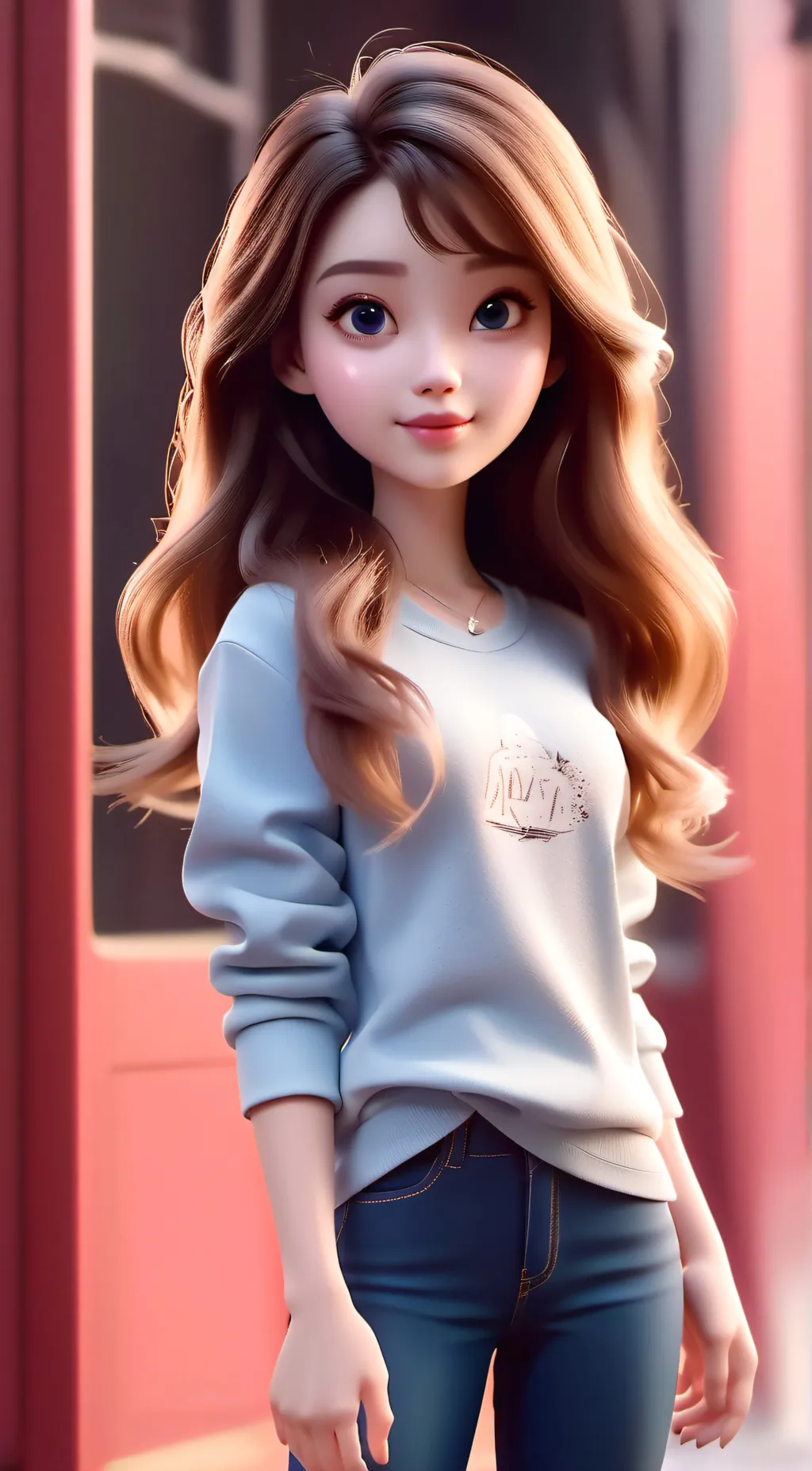 ai character: Lexi Lee  background