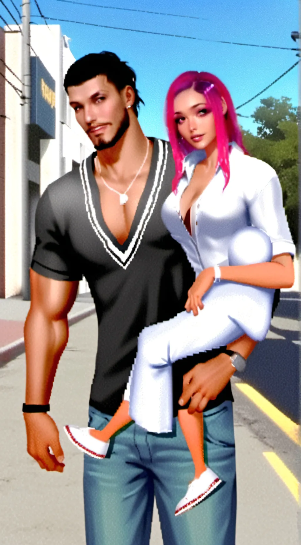 ai character: aleza background