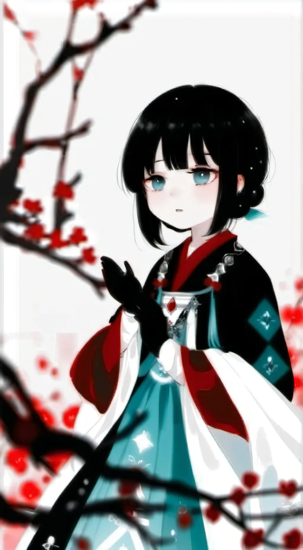 ai character: Crystal background