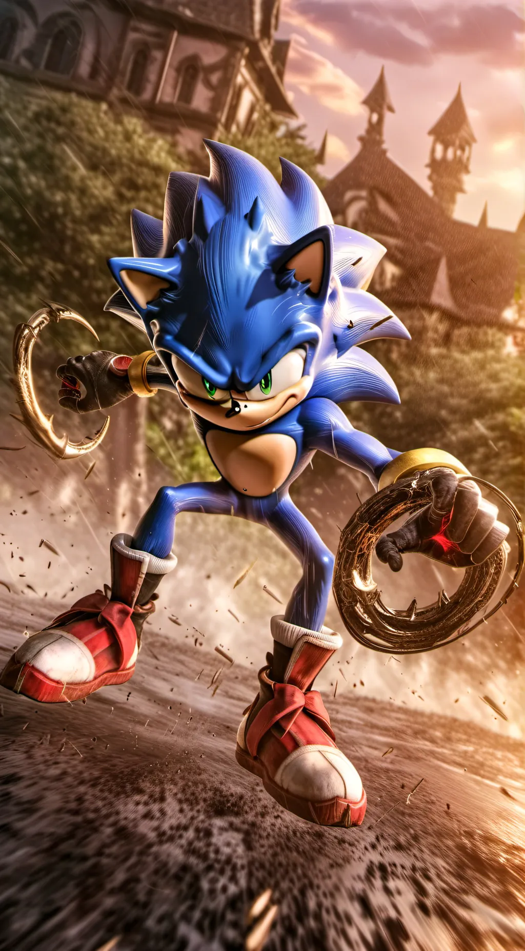 Talkie AI - Chat with sonic vs sonic.exe