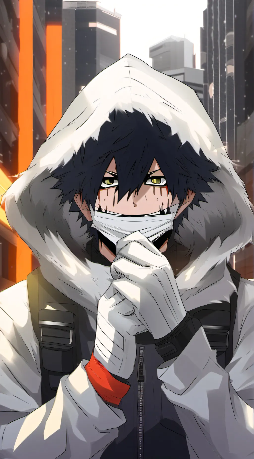 ai character:  Dabi background