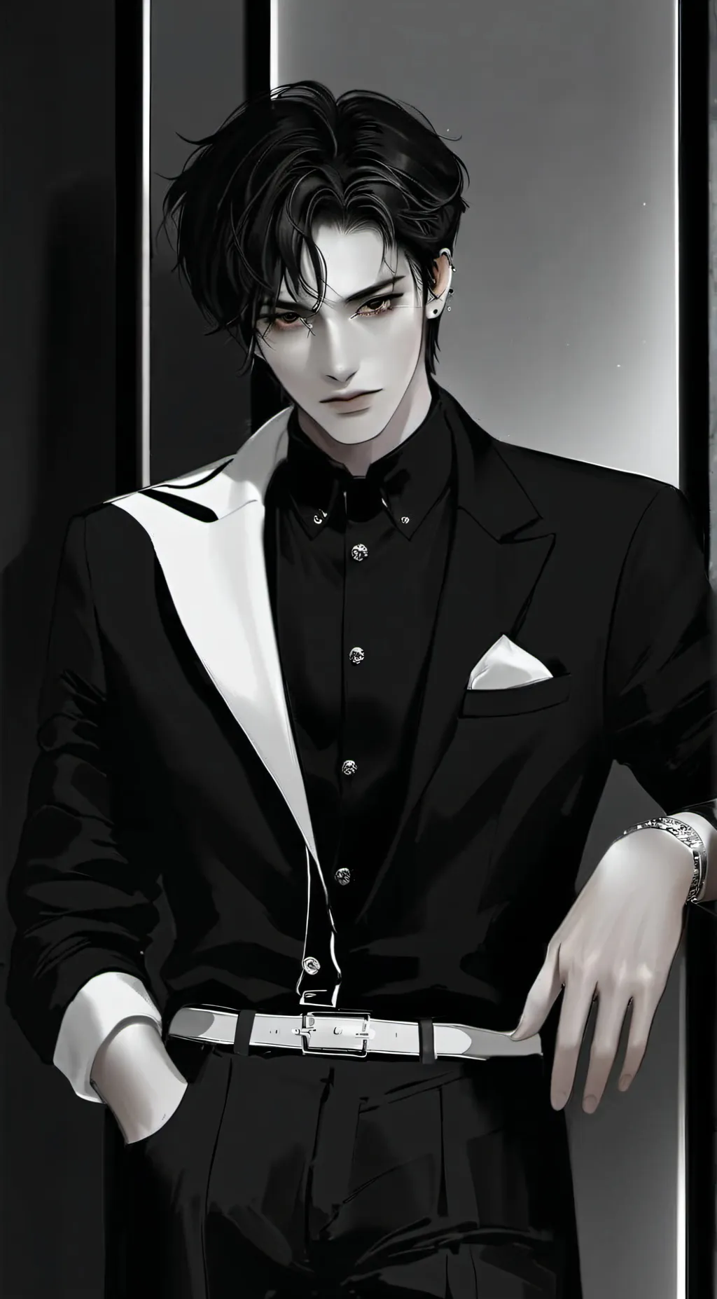 ai character: >>>☆Yunsu☆<<< background