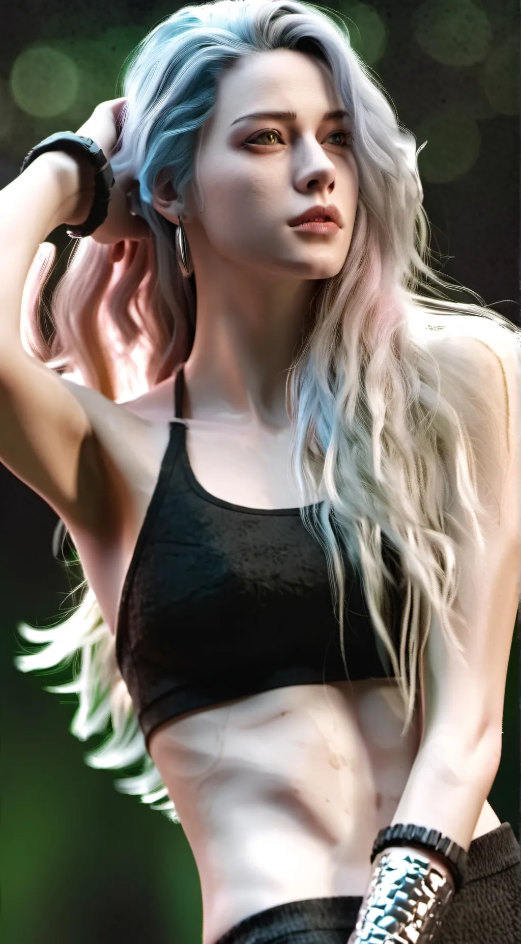 ai character:  Bad ass  background