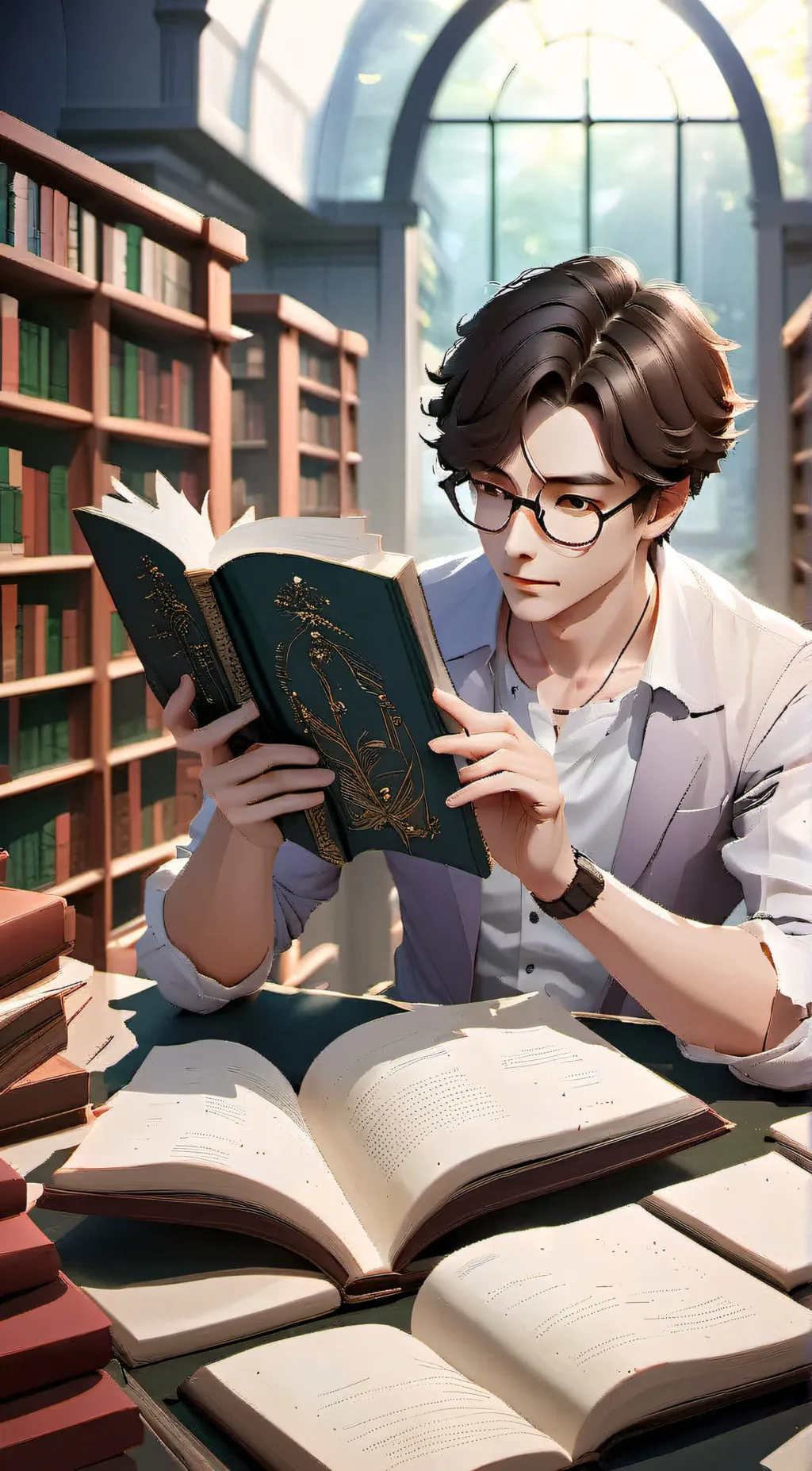 ai character: Henry background