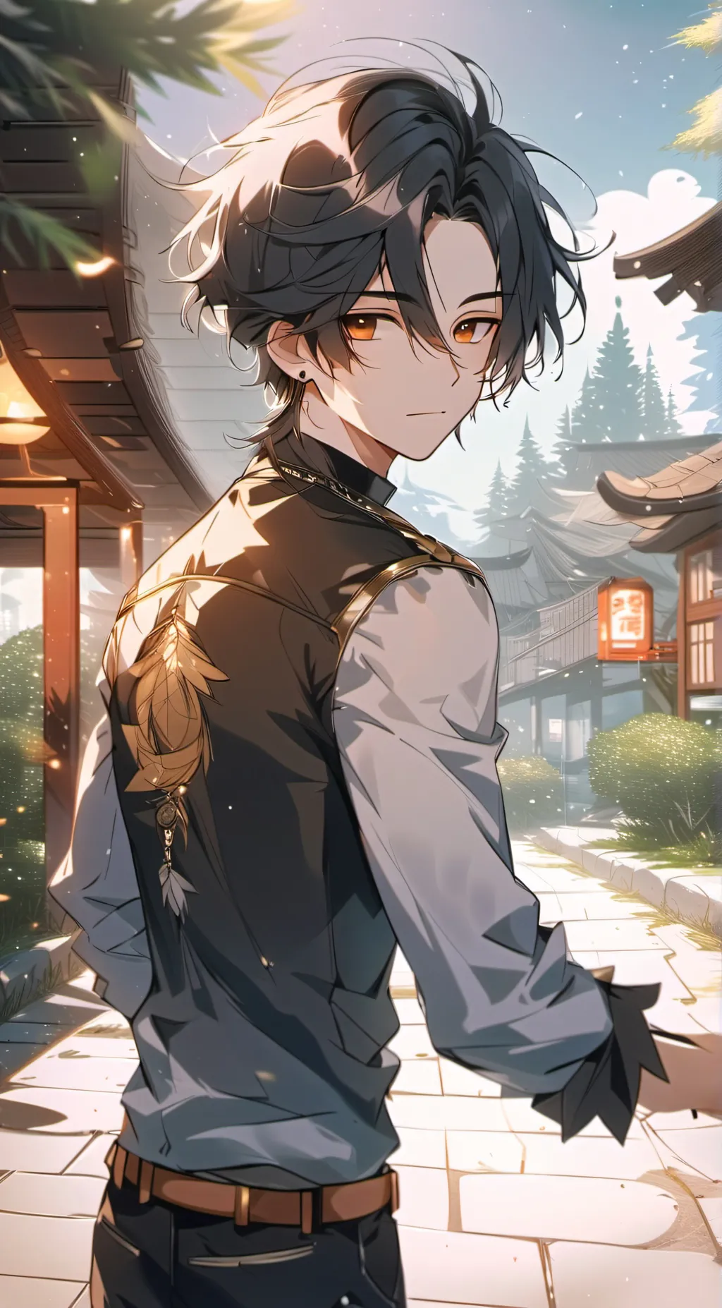 ai character: Liam background