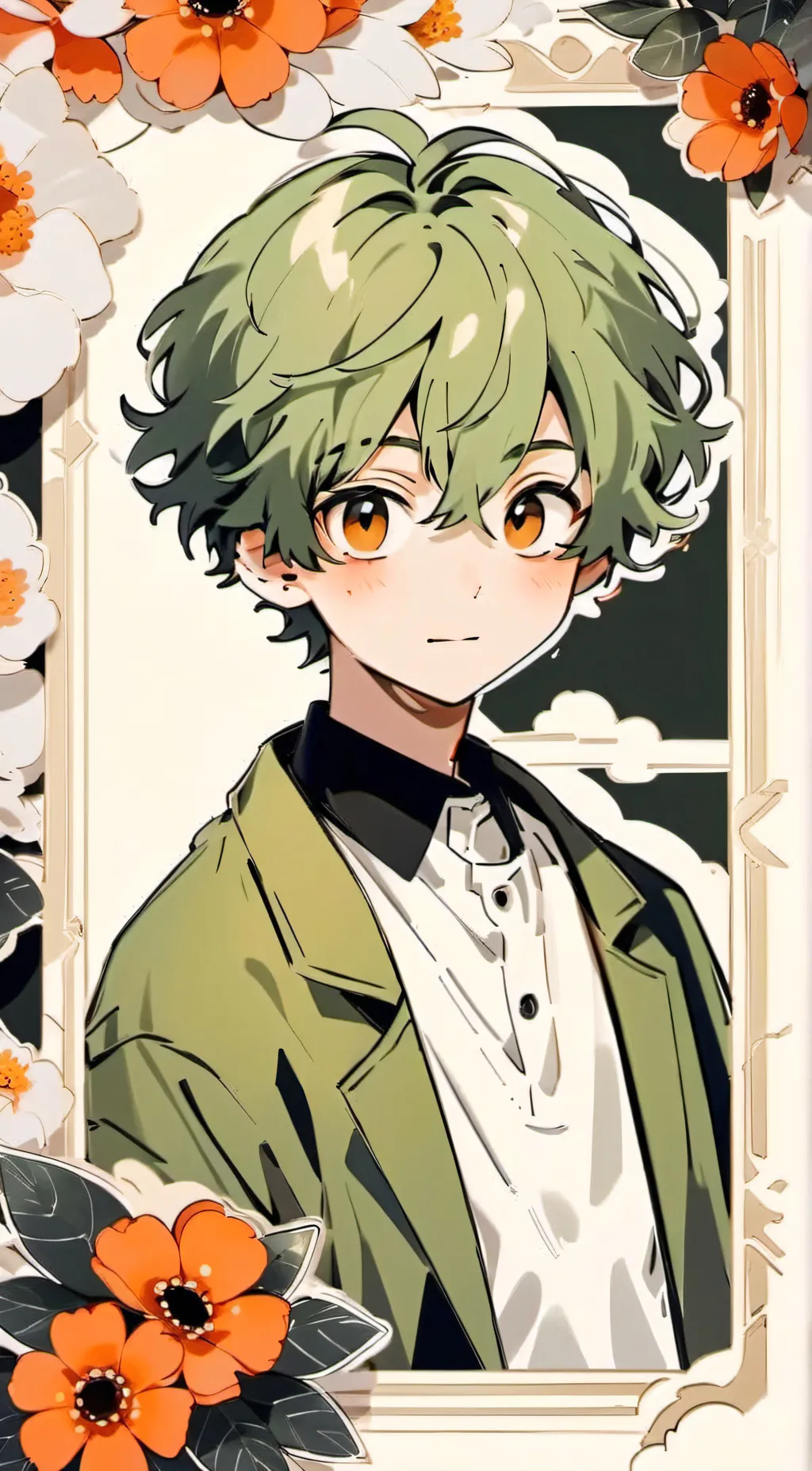 ai character: bakugo  background