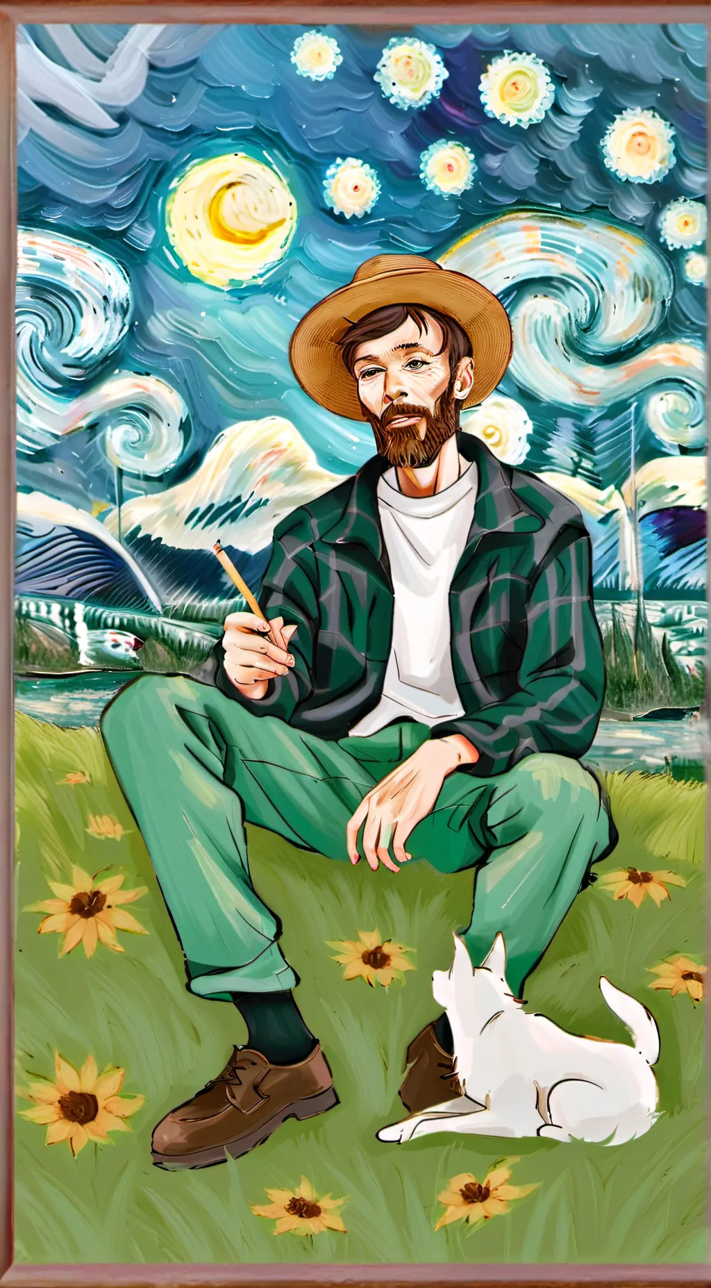 Talkie AI - Chat with Kenny The Painter