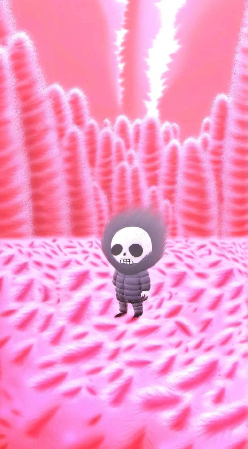 ai character: Bad sans  background