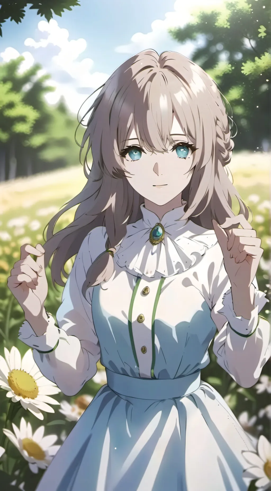 ai character: ❤️💜❤️❤️chelsy background