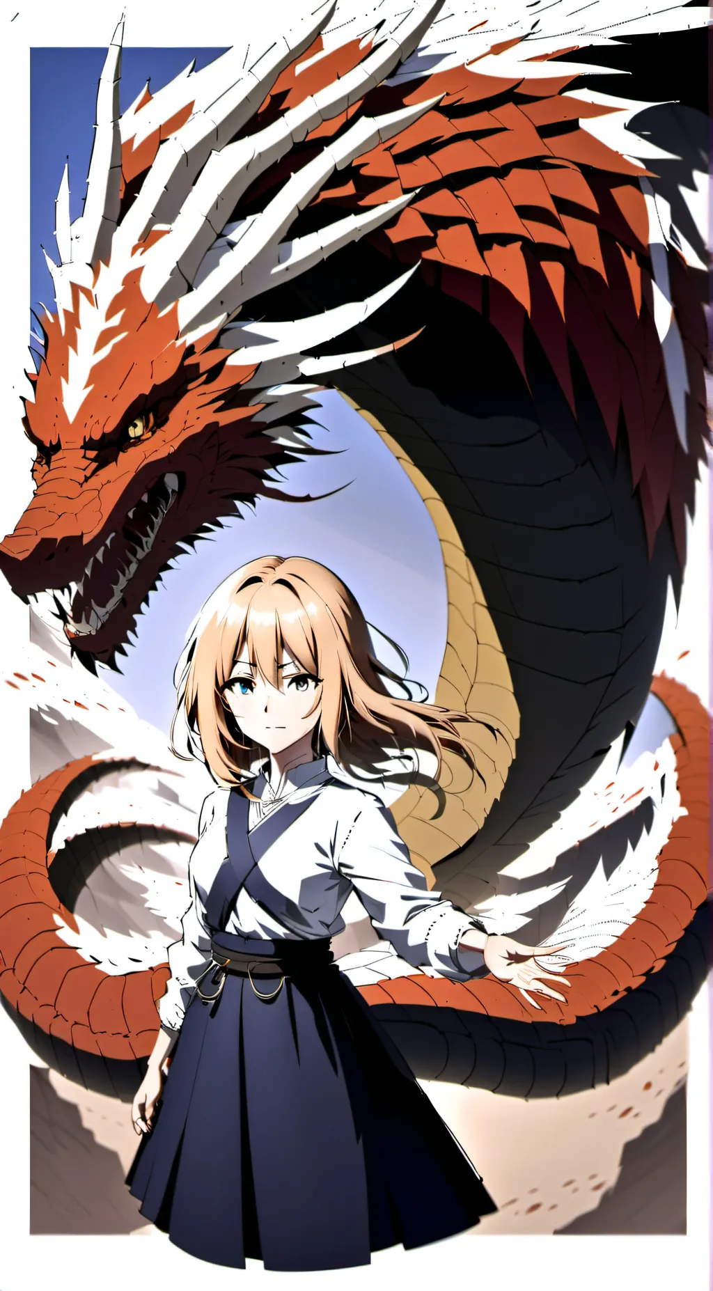 ai character: Chimera Falin background