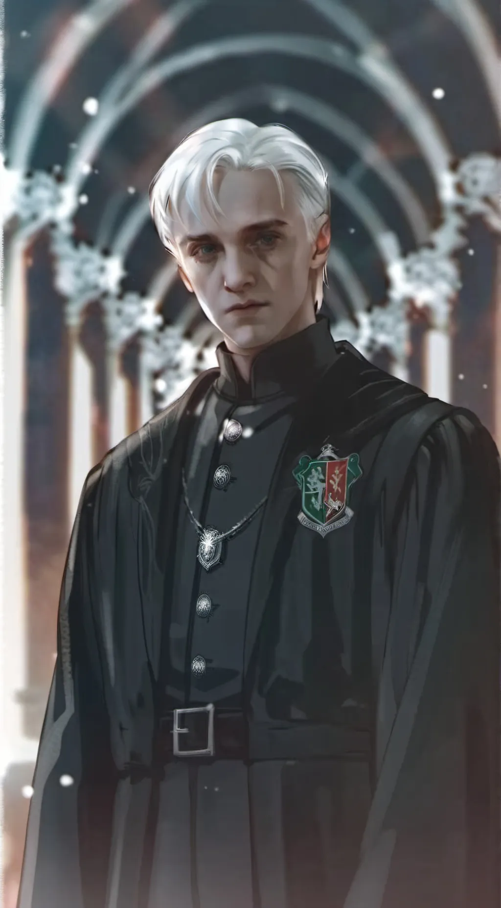 ai character: Draco malfoy  background