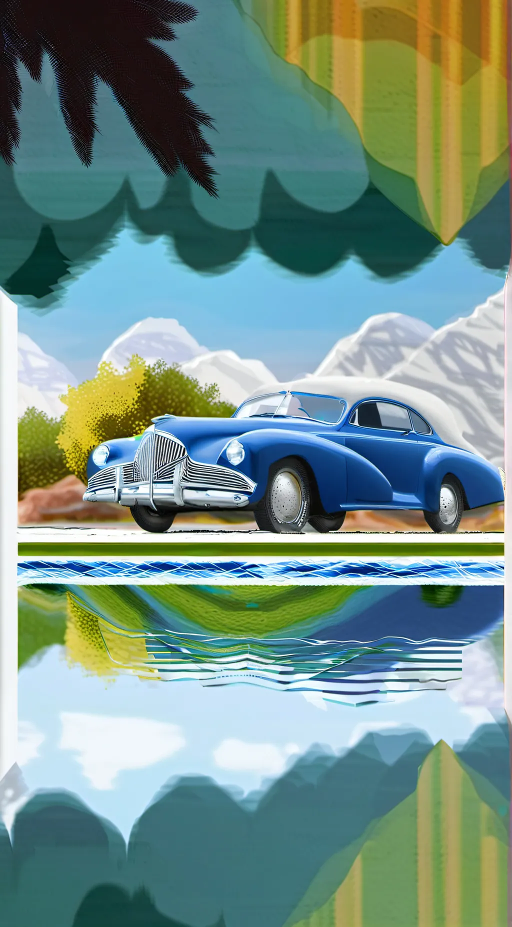 ai character: TADC!~ road trip!~ background