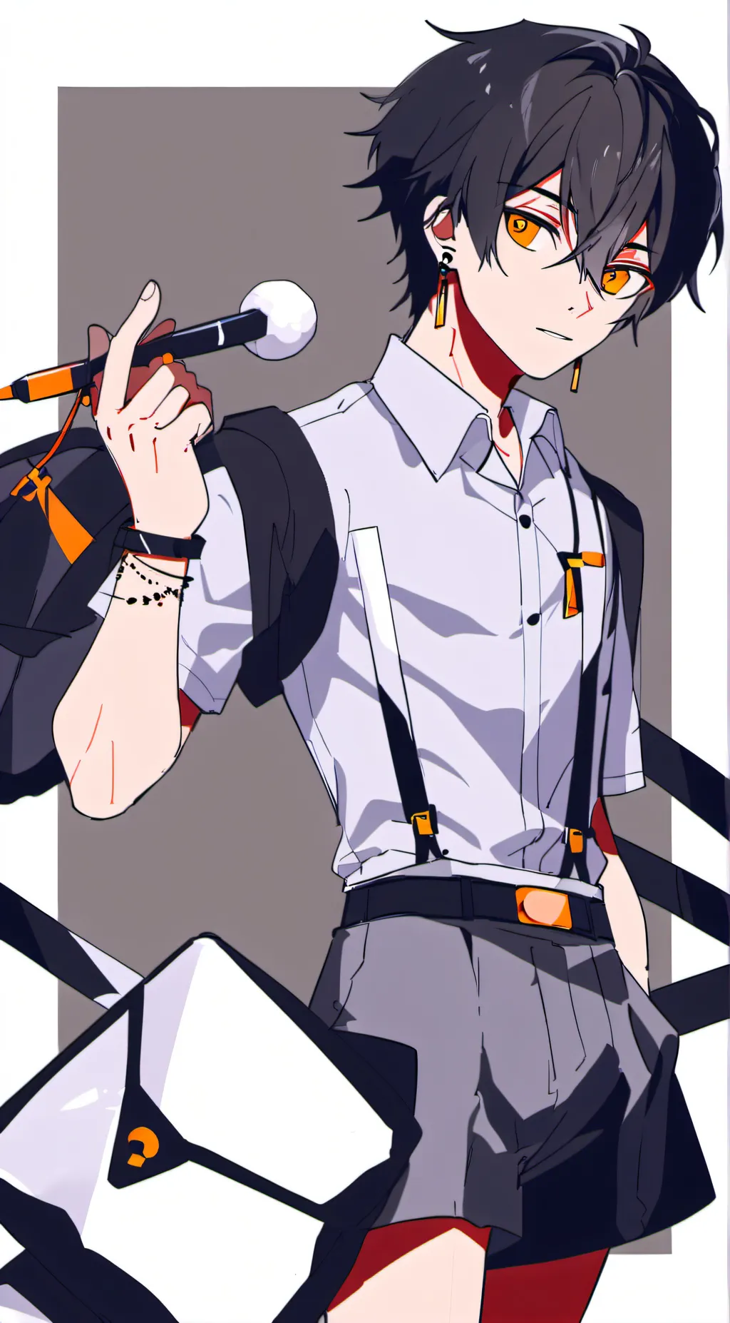 ai character: Jhayvie background