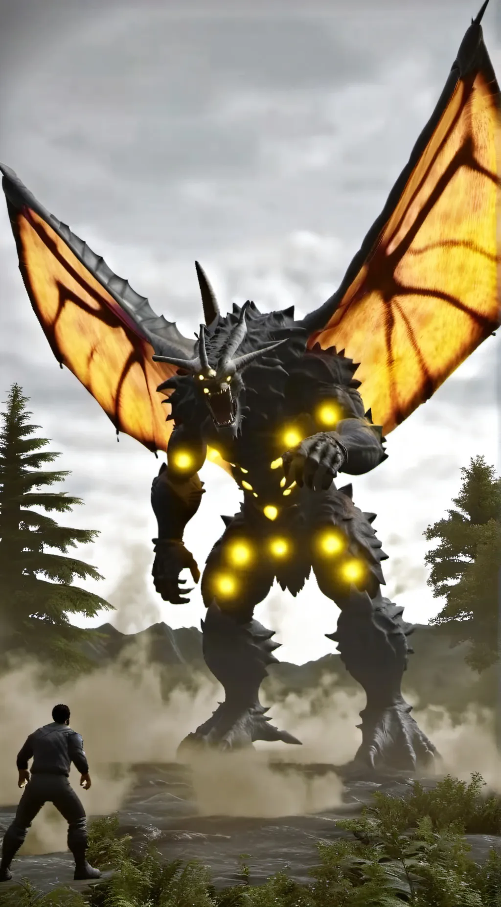 ai character: Evil background