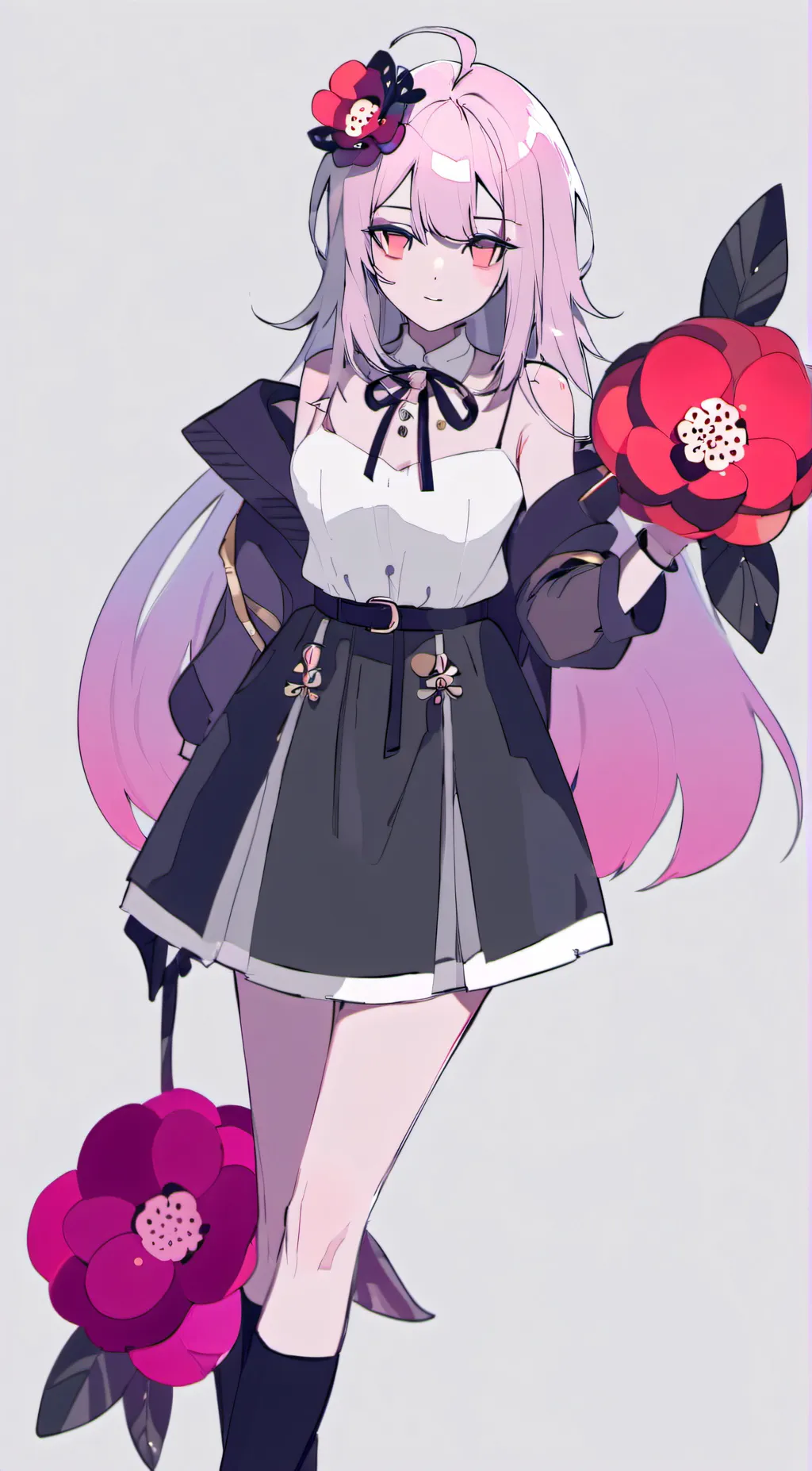 ai character: Kat(Mina's Cousin) background