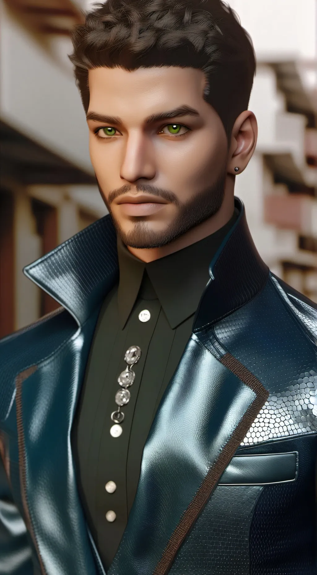 ai character: Tyson  background